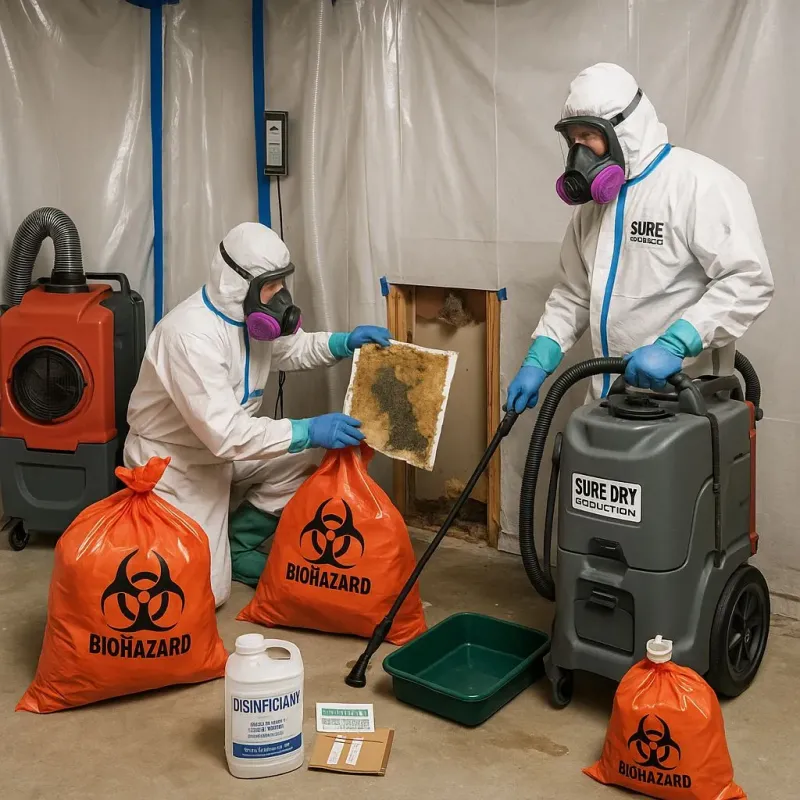 Contaminated Water Handling Protocols process in Moca Municipio, PR